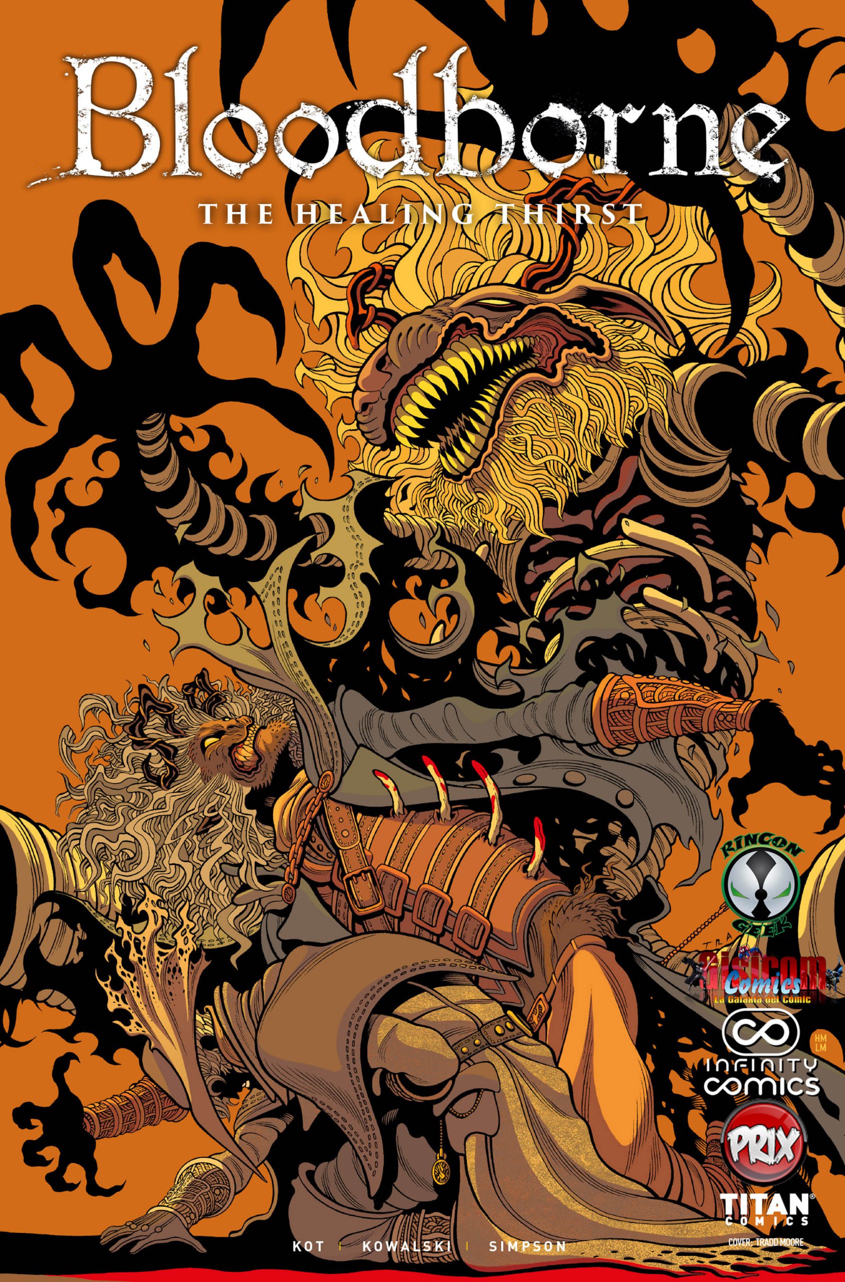 Portada ampliada de Bloodborne