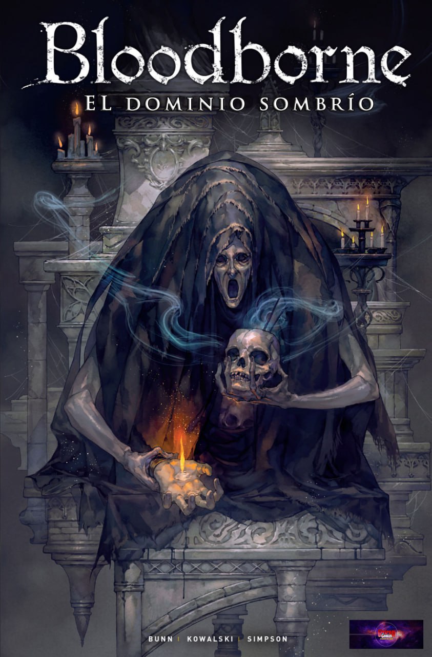 Portada ampliada de Bloodborne El Dominio Sombrío