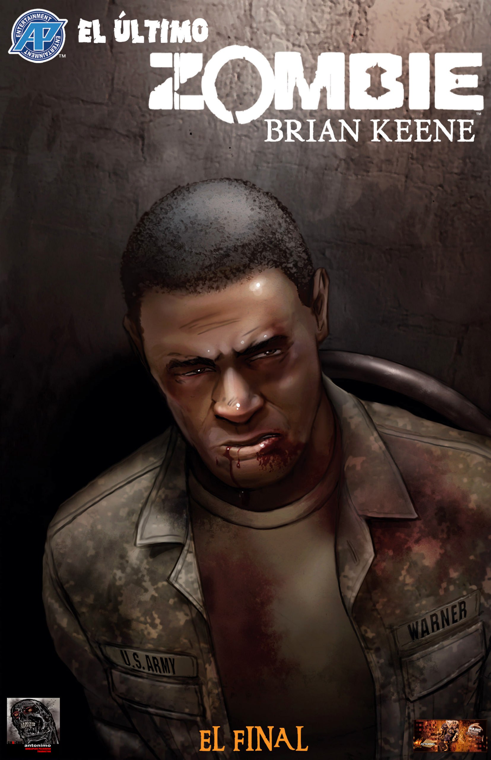 Portada ampliada de EL ÚLTIMO ZOMBIE
