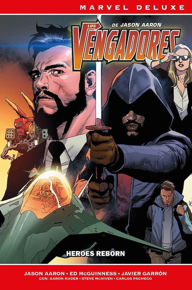 Portada ampliada de LOS VENGADORES