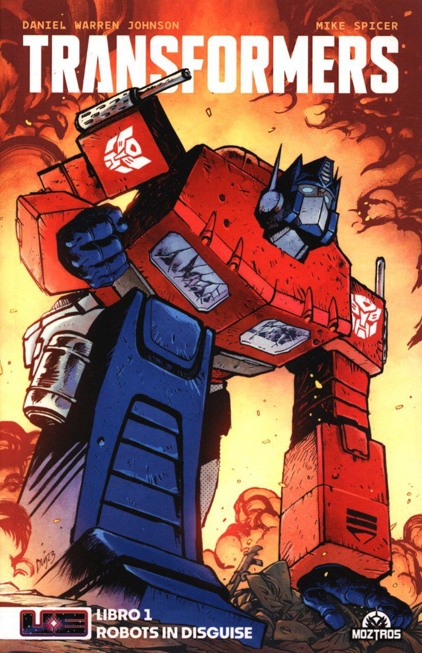 Portada ampliada de TRANSFORMERS
