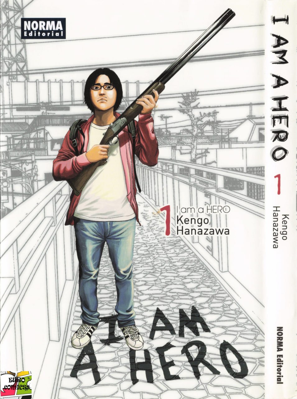 Portada ampliada de I AM A HERO