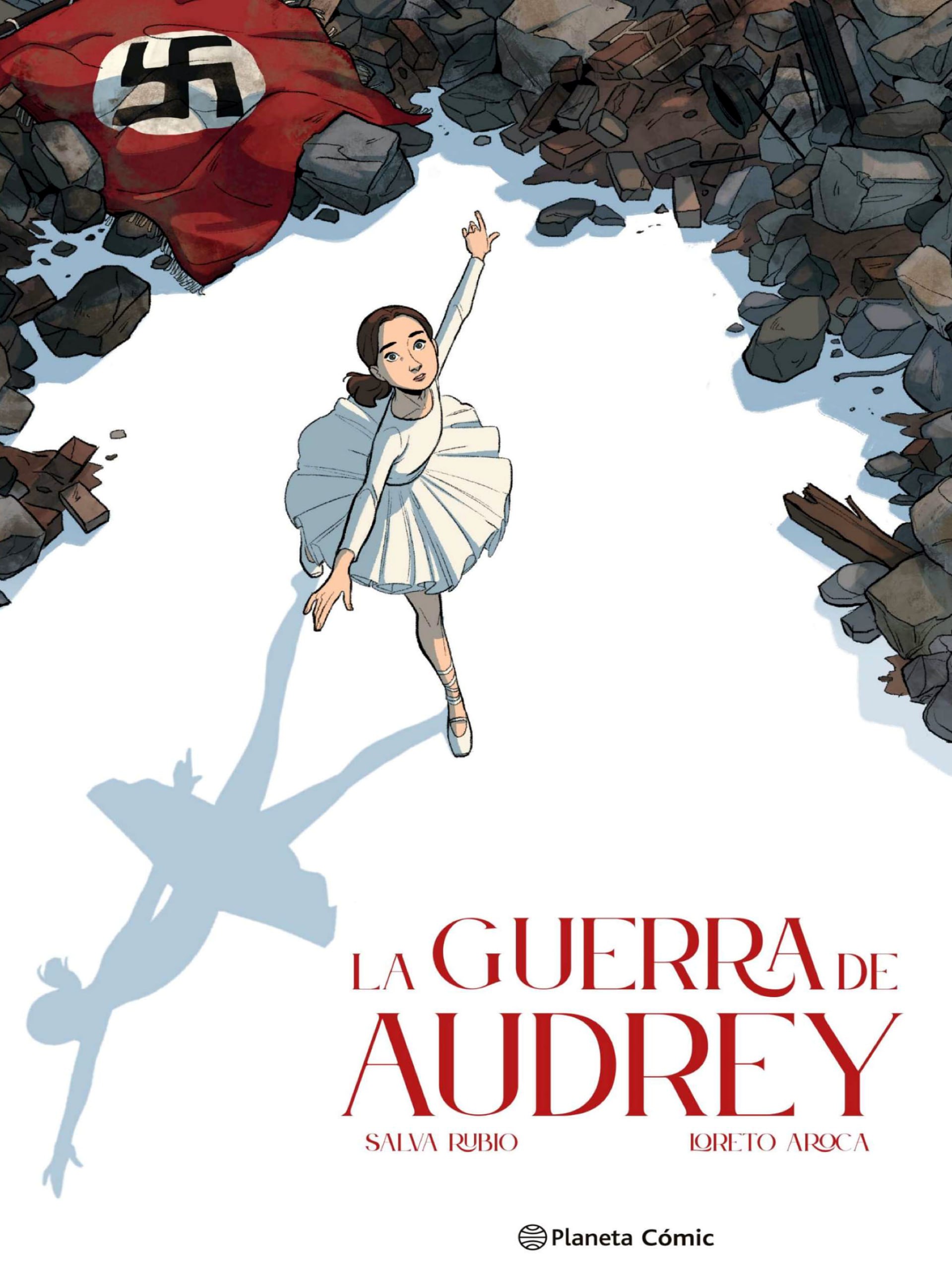 Portada ampliada de La Guerra de Audrey