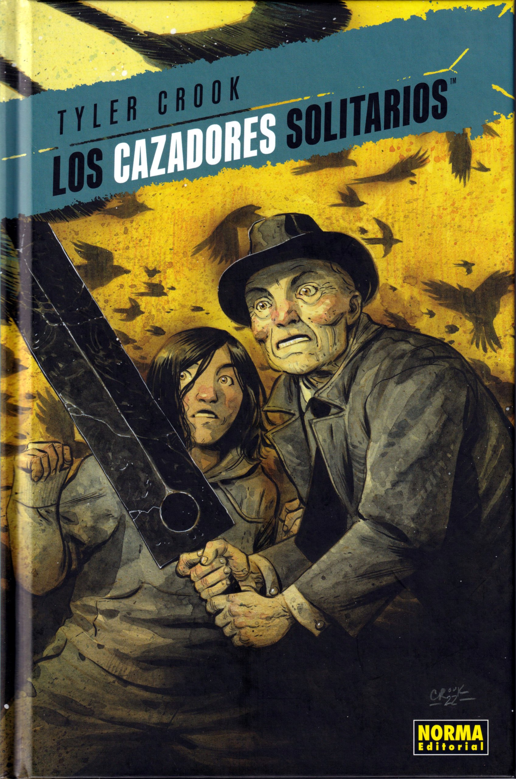 Portada ampliada de LOS CAZADORES SOLITARIOS