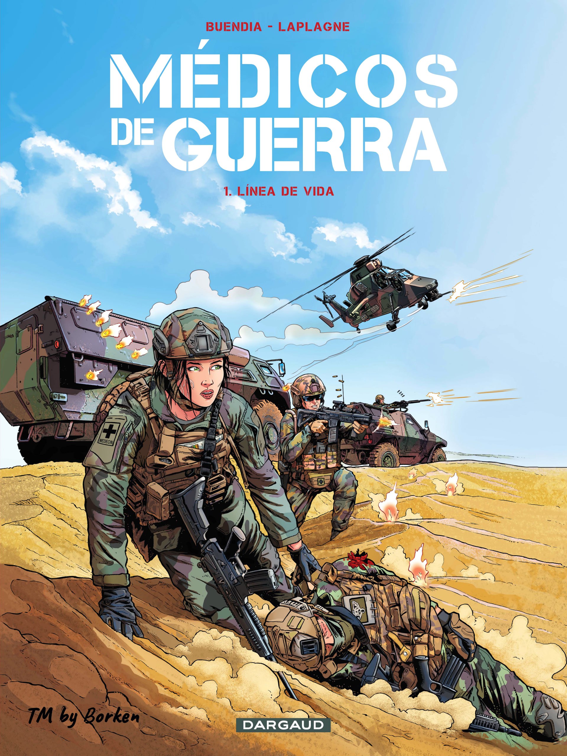 Portada ampliada de Médicos de Guerra