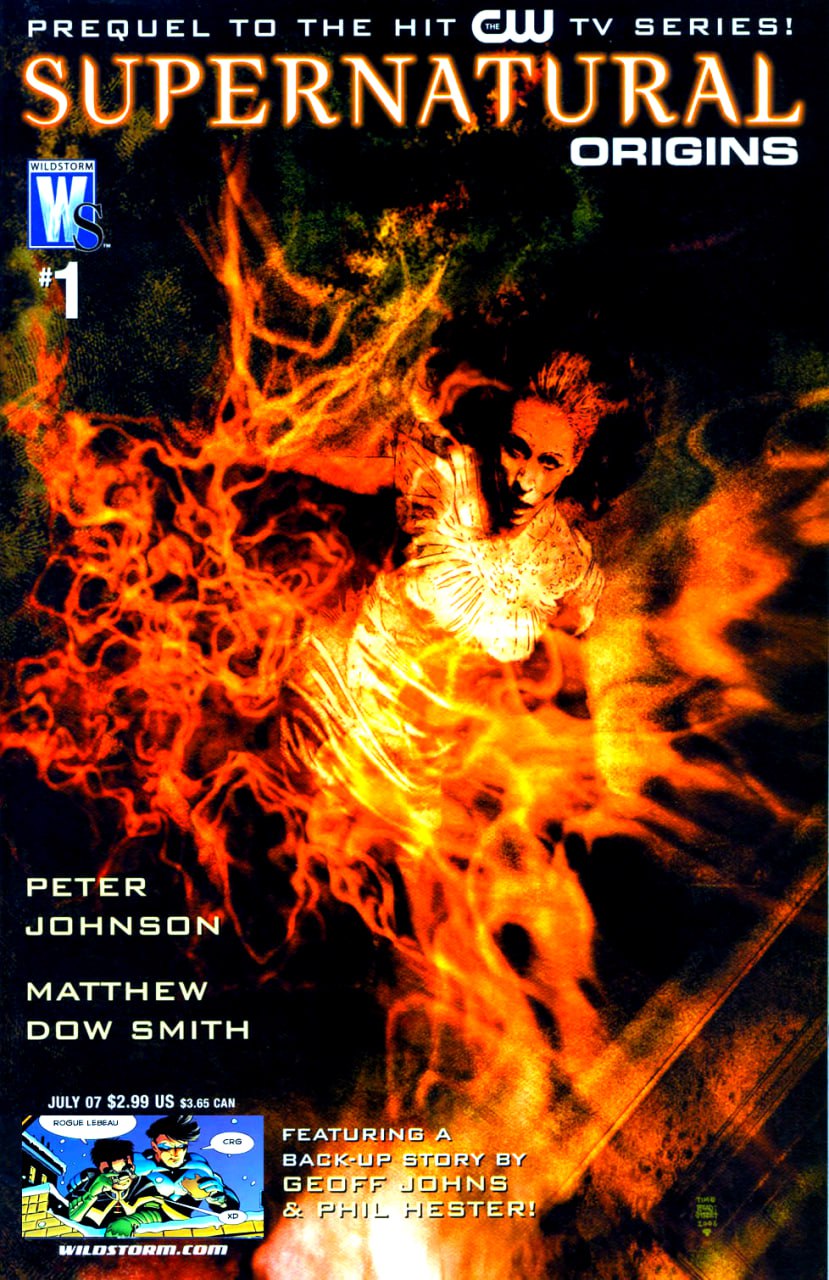 Portada ampliada de SUPERNATURAL ORIGINS