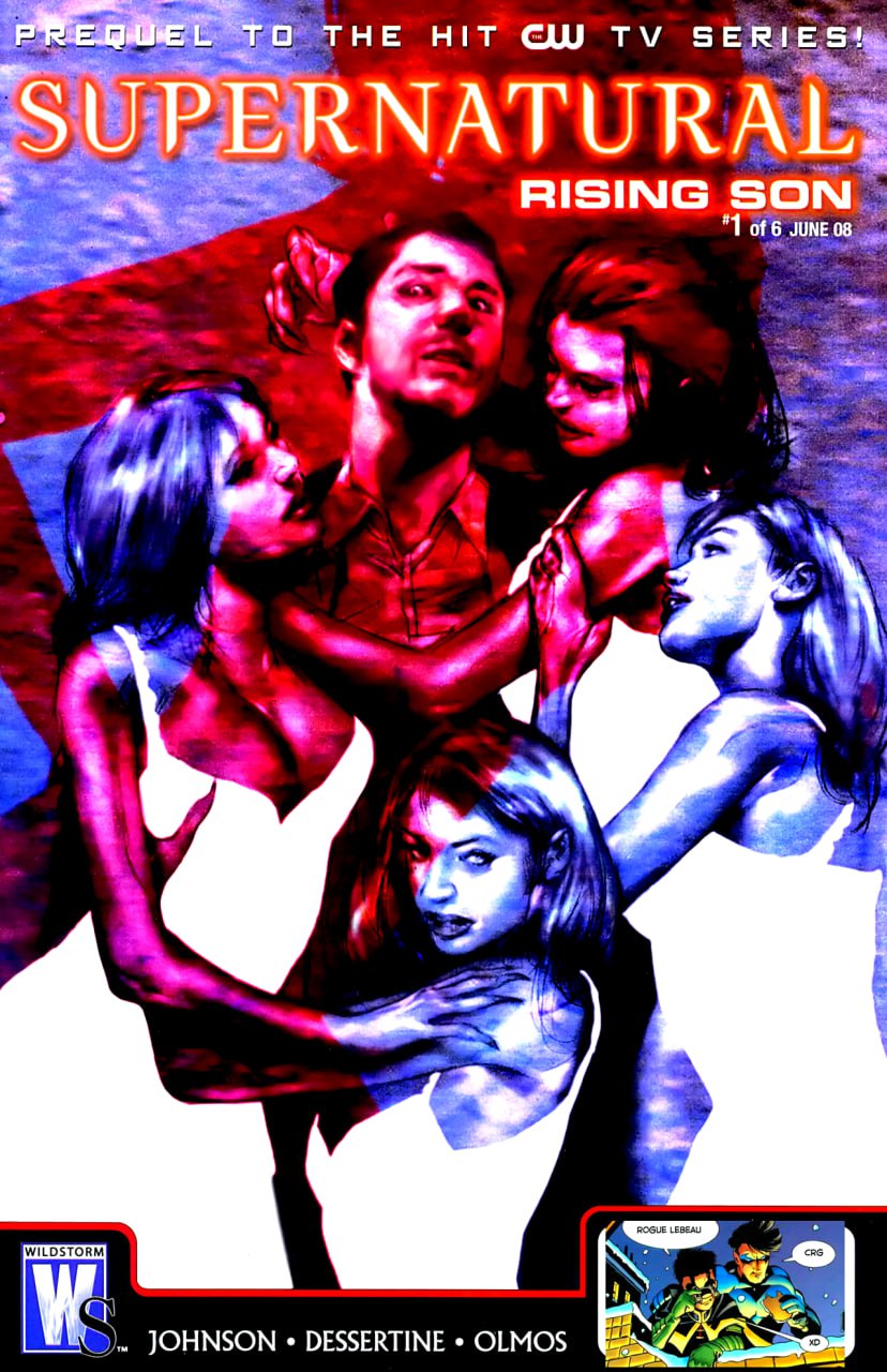 Portada ampliada de SUPERNATURAL RISING SON