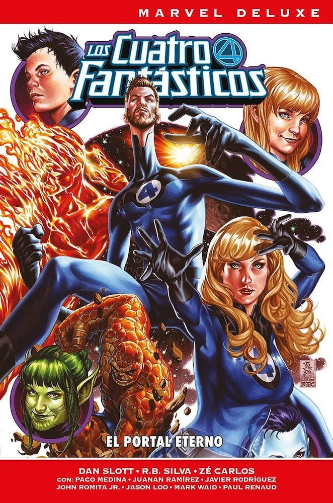 Portada ampliada de Los Cuatro Fantasticos