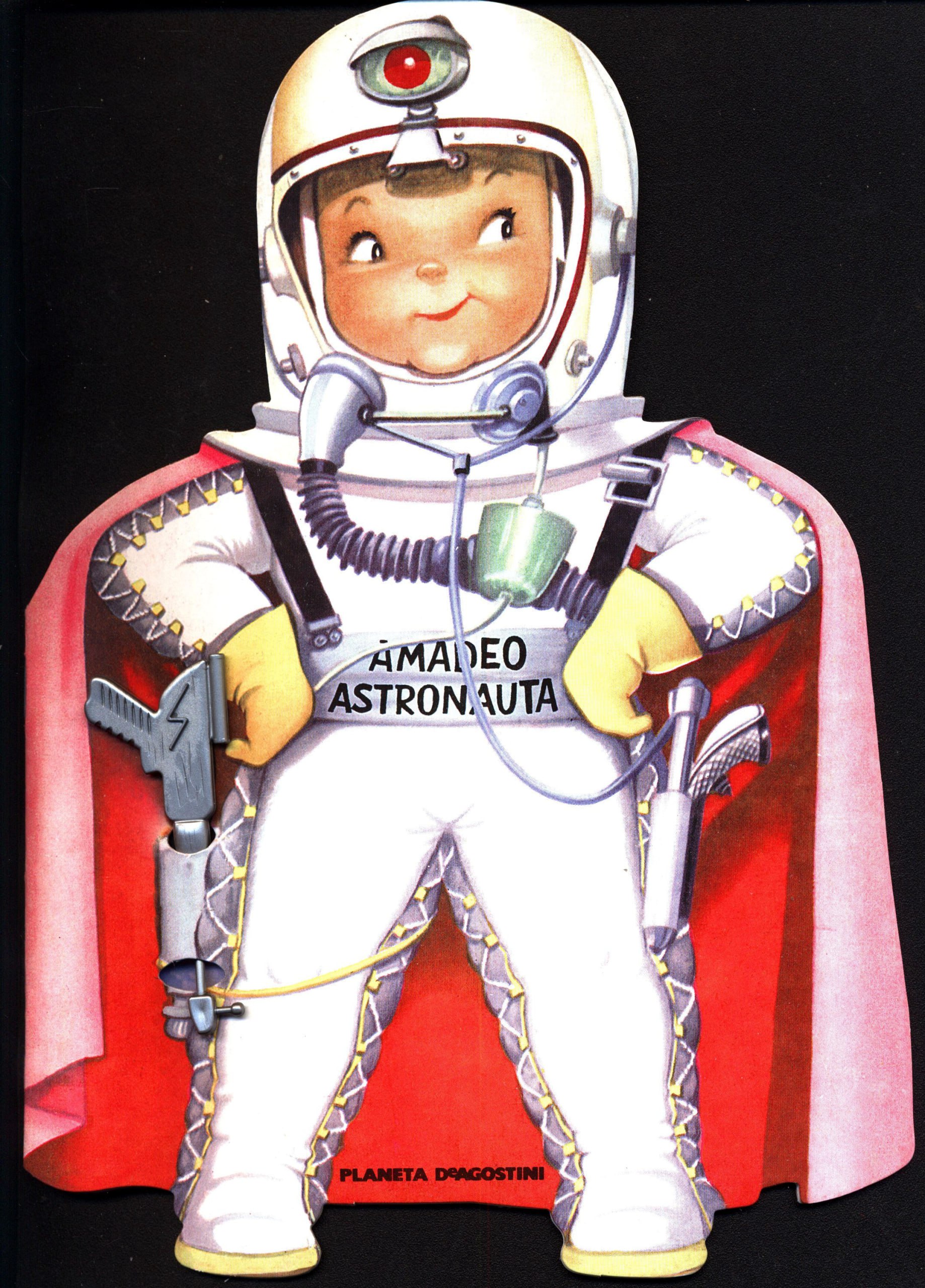 Portada ampliada de Amadeo Astronauta