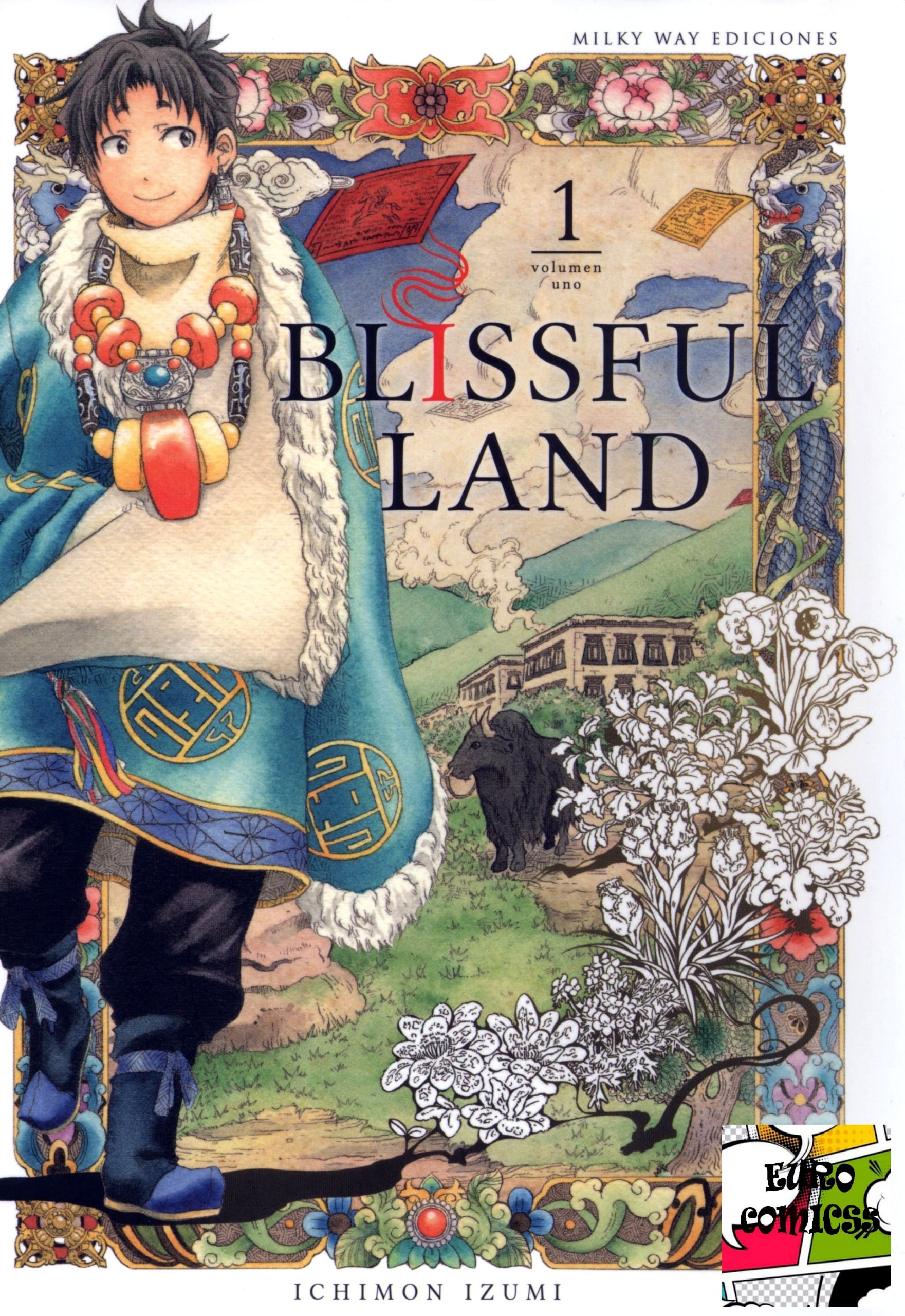 Portada ampliada de Blissful Land