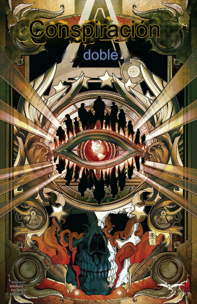 Portada ampliada de Conspiración doble