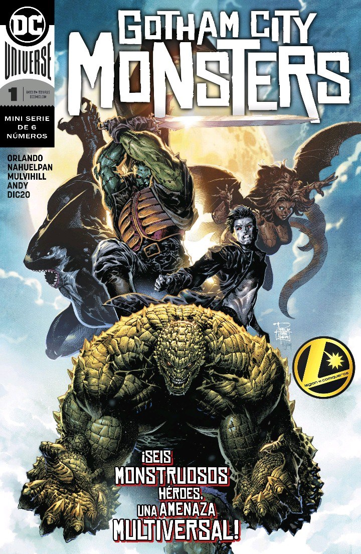 Portada ampliada de GOTHAM CITY MONSTERS