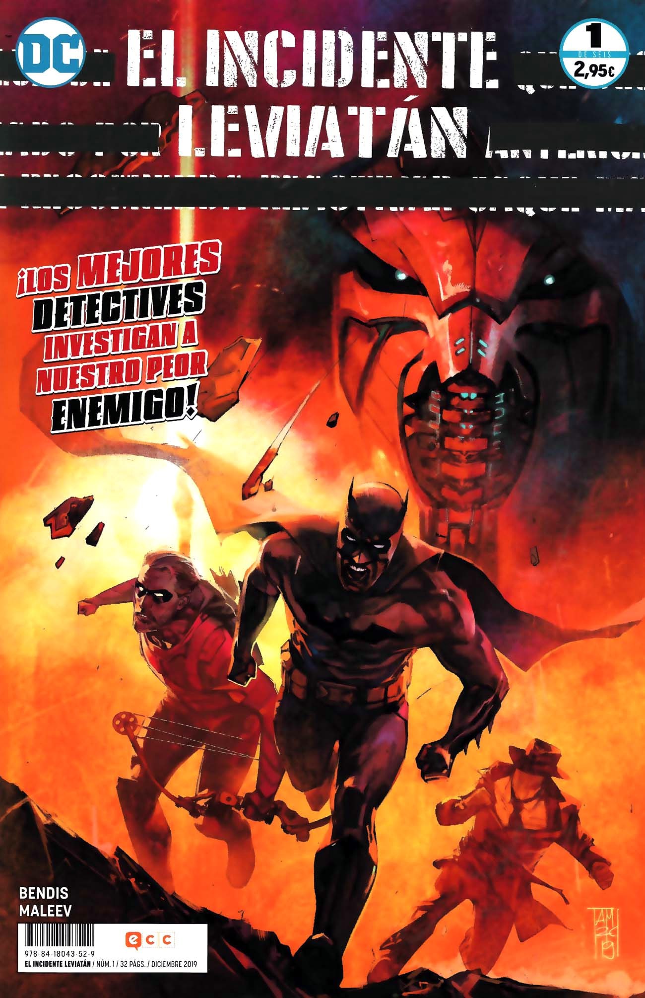 Portada ampliada de EL INCIDENTE LEVIATÁN