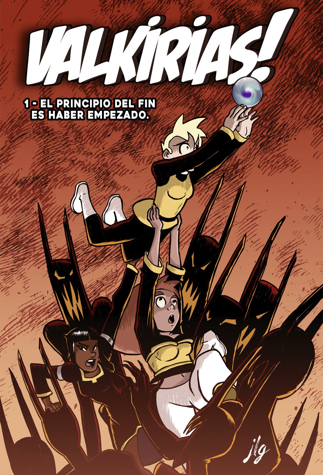 Portada ampliada de VALKÍRIAS!
