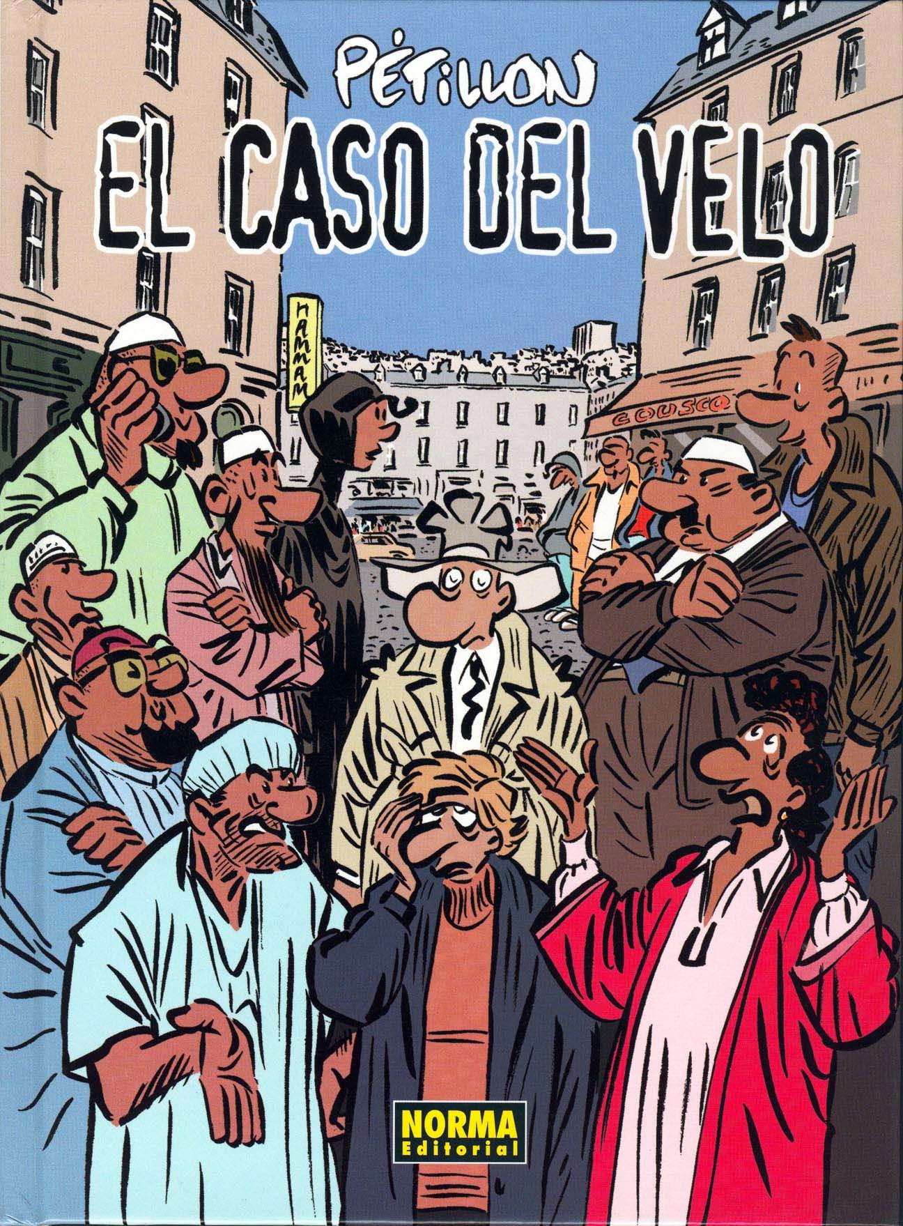 Portada ampliada de EL CASO DEL VÉLO