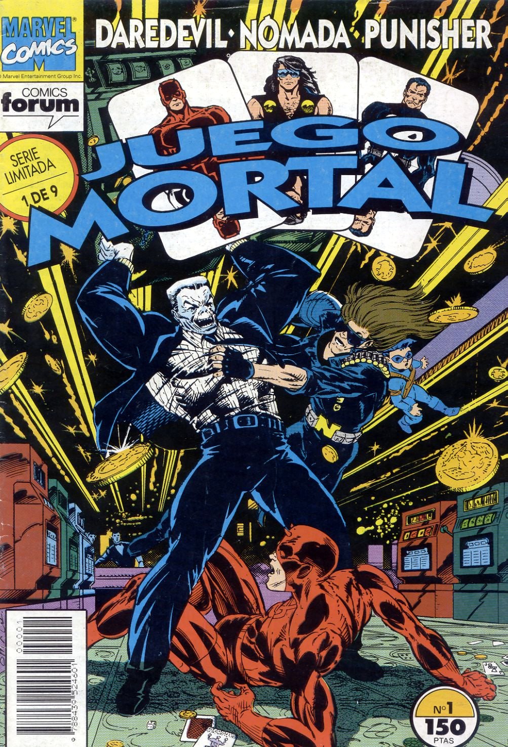 Portada ampliada de JUEGO MORTAL