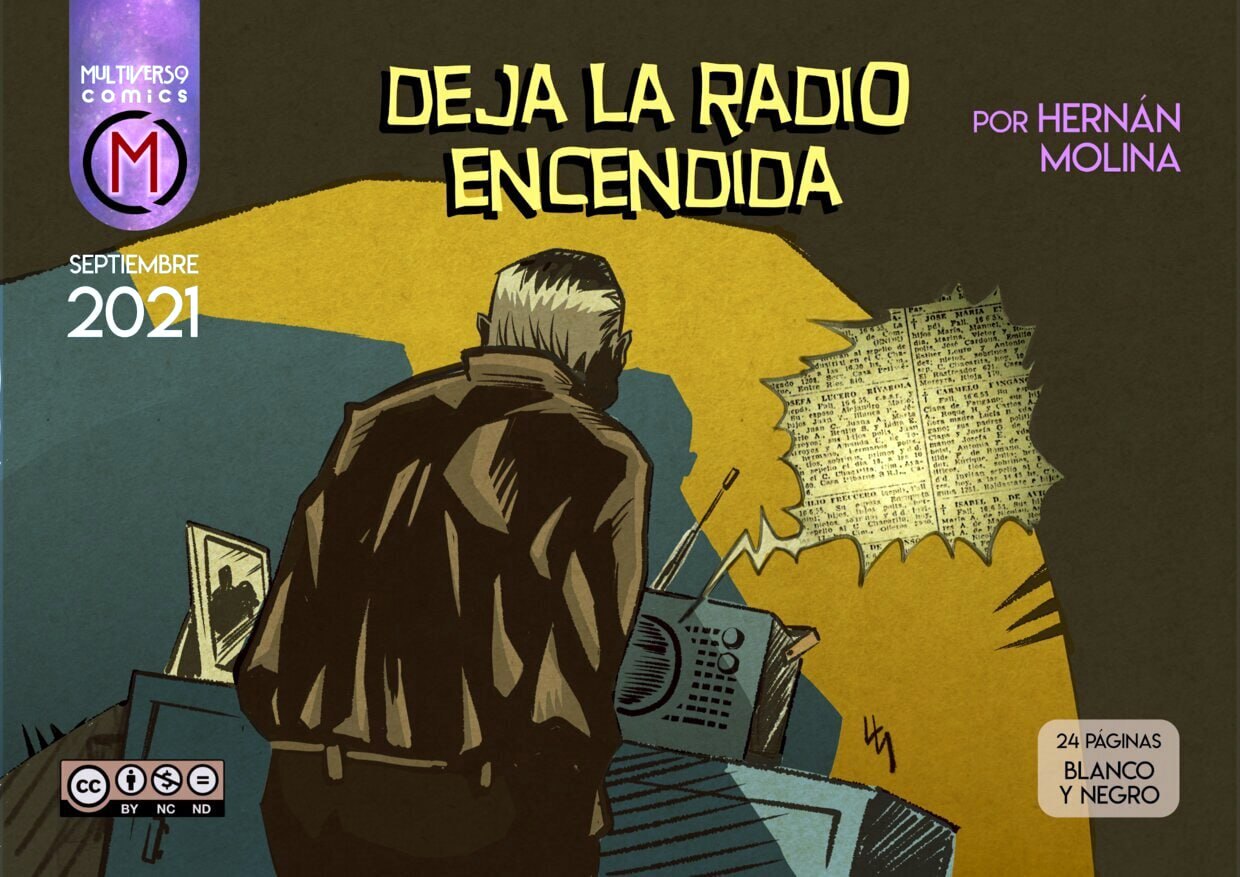 Portada ampliada de DEJA LA RADIO ENCENDIDA