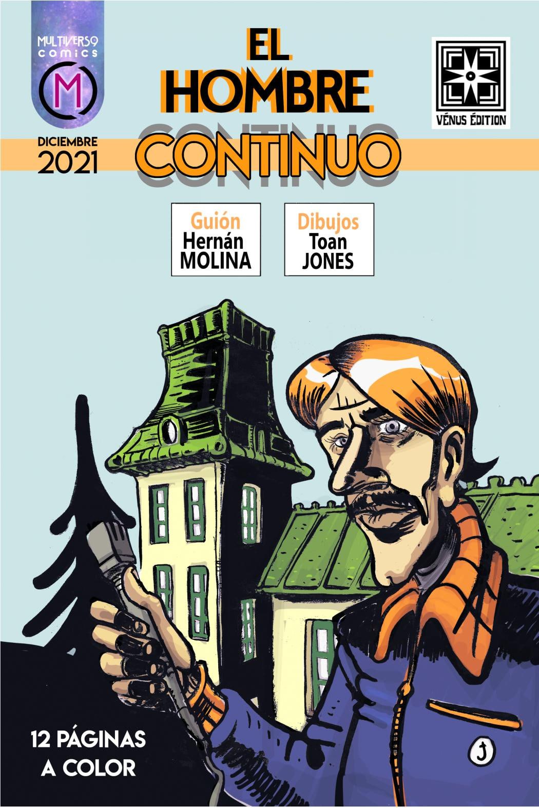 Portada ampliada de EL HOMBRE CONTINUO