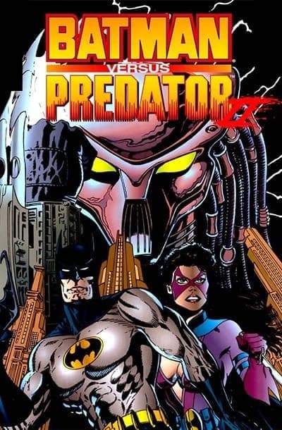 Portada ampliada de BATMAN VERSUS PREDATOR