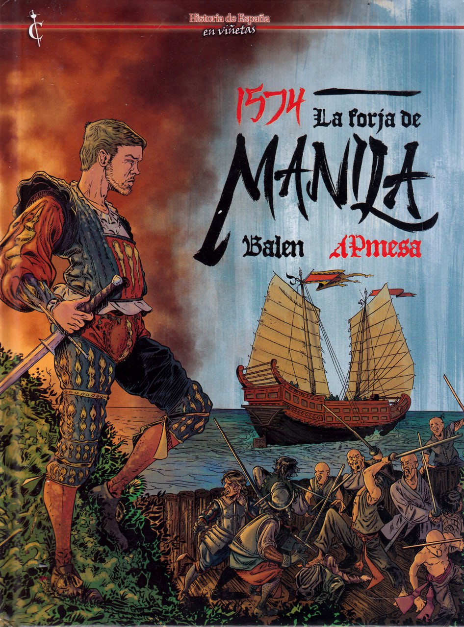 Portada ampliada de La forja de Manila