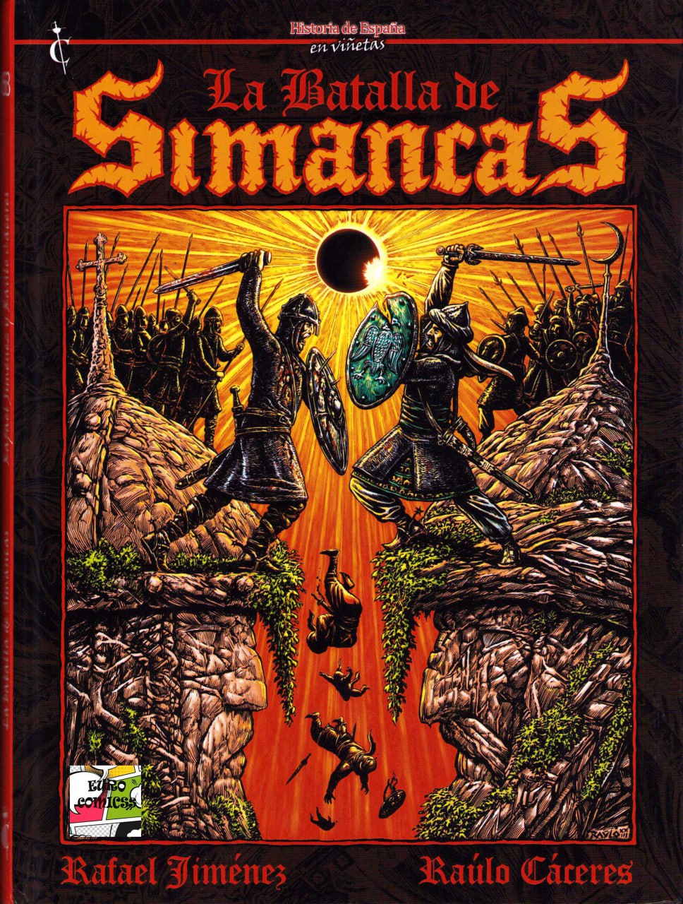 Portada ampliada de La Batalla de Simancas