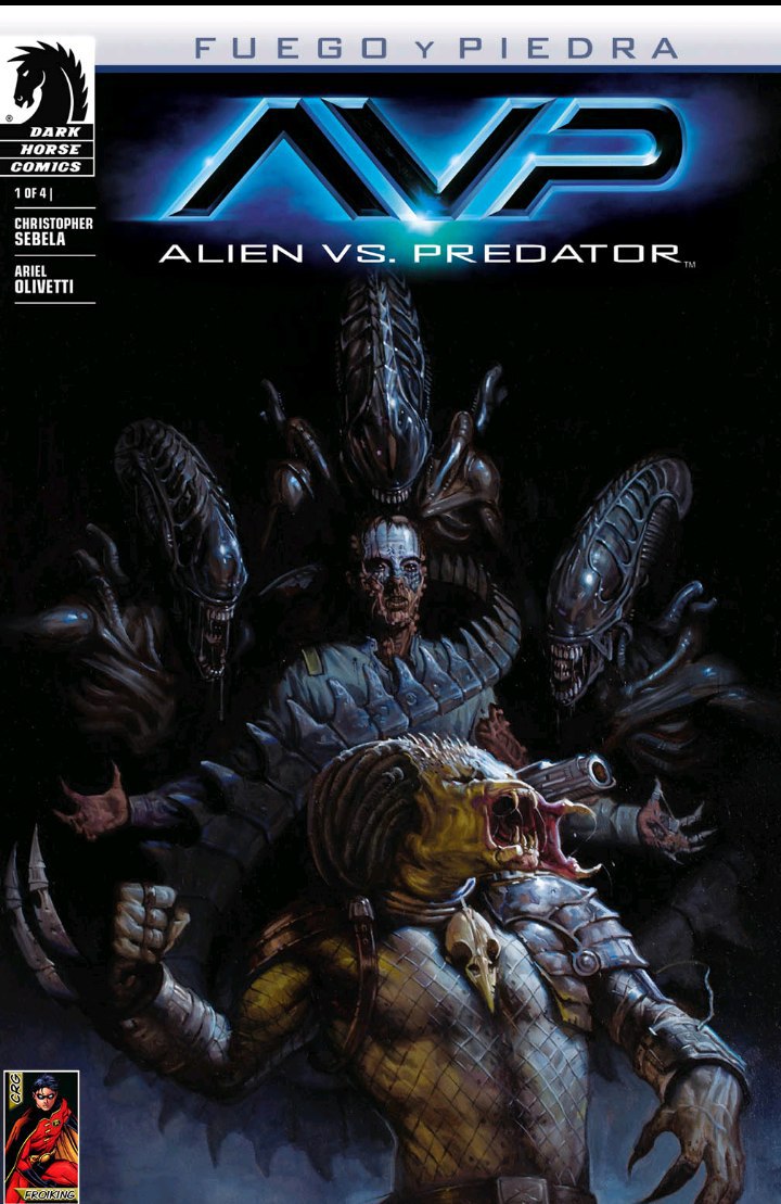 Portada ampliada de ALIEN VS. PREDATOR
