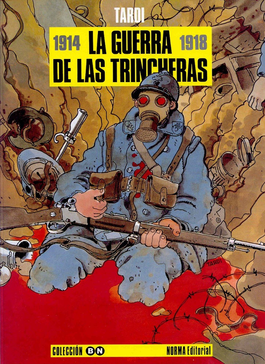 Portada ampliada de 1914 LA GUERRA DE LAS TRINCHERAS 1918