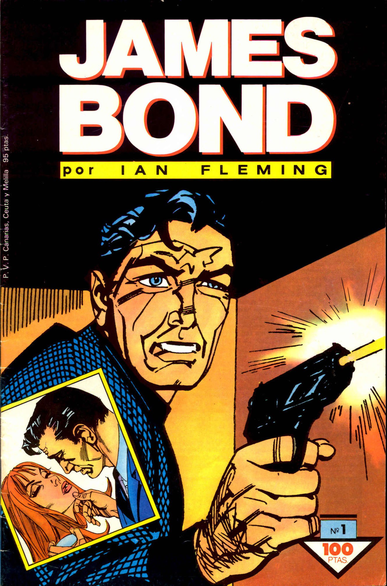 Portada ampliada de JAMES BOND