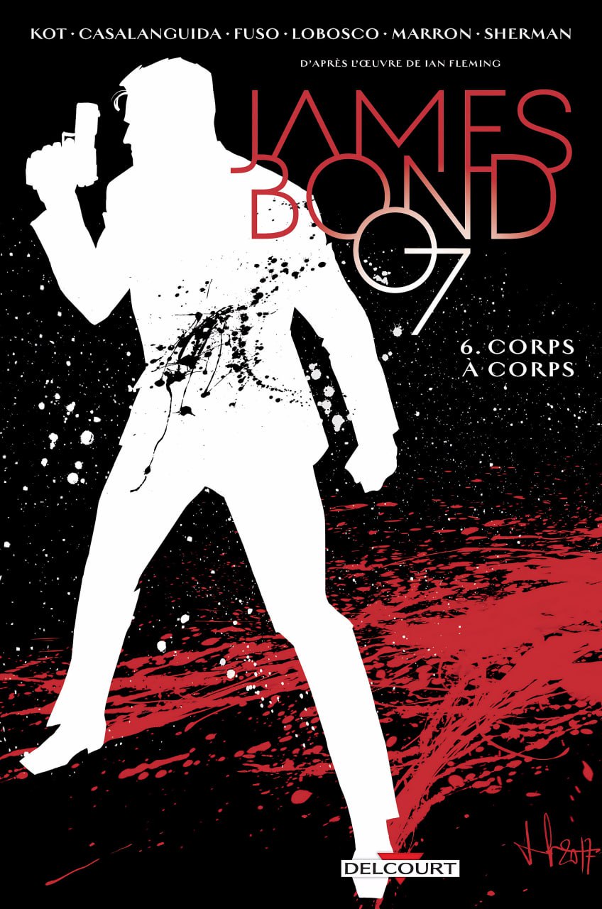 Portada ampliada de JAMES BOND 007
