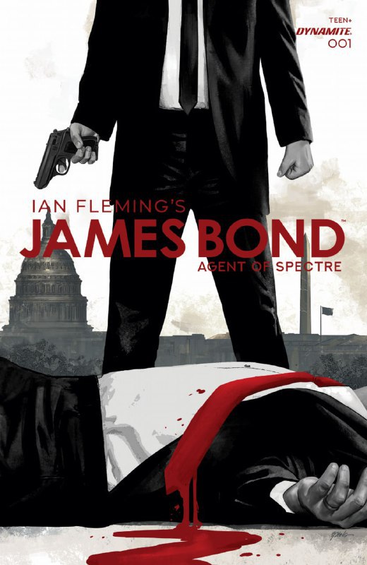 Portada ampliada de IAN FLEMING'S JAMES BOND AGENT OF SPECTRE