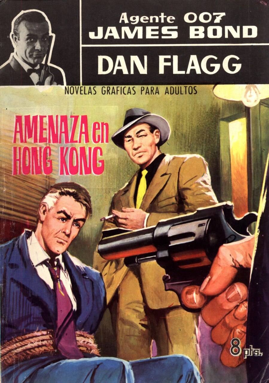 Portada ampliada de Amenaza en Hong Kong