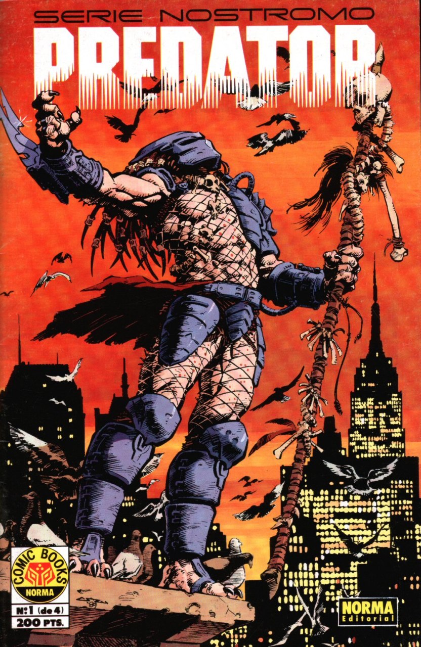 Portada ampliada de SERIE NOSTROMO PREDATOR