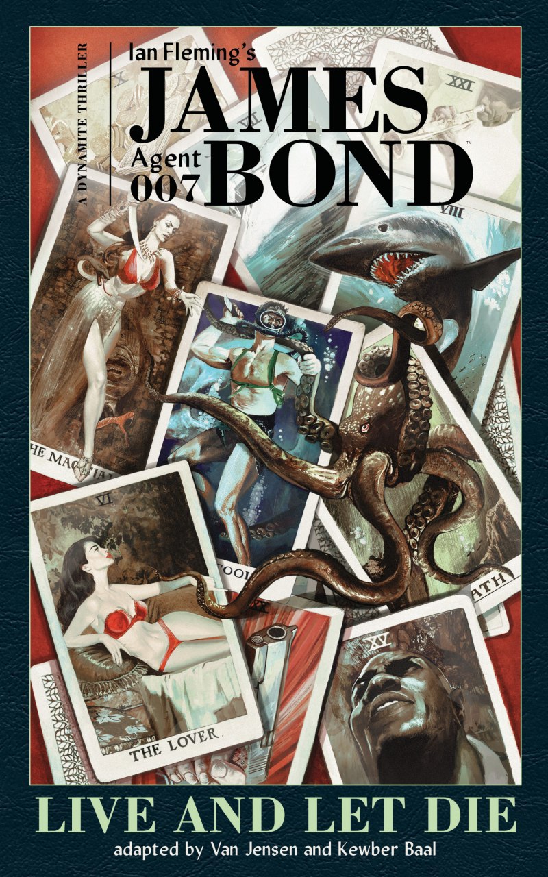 Portada ampliada de JAMES BOND Agent 007 LIVE AND LET DIE