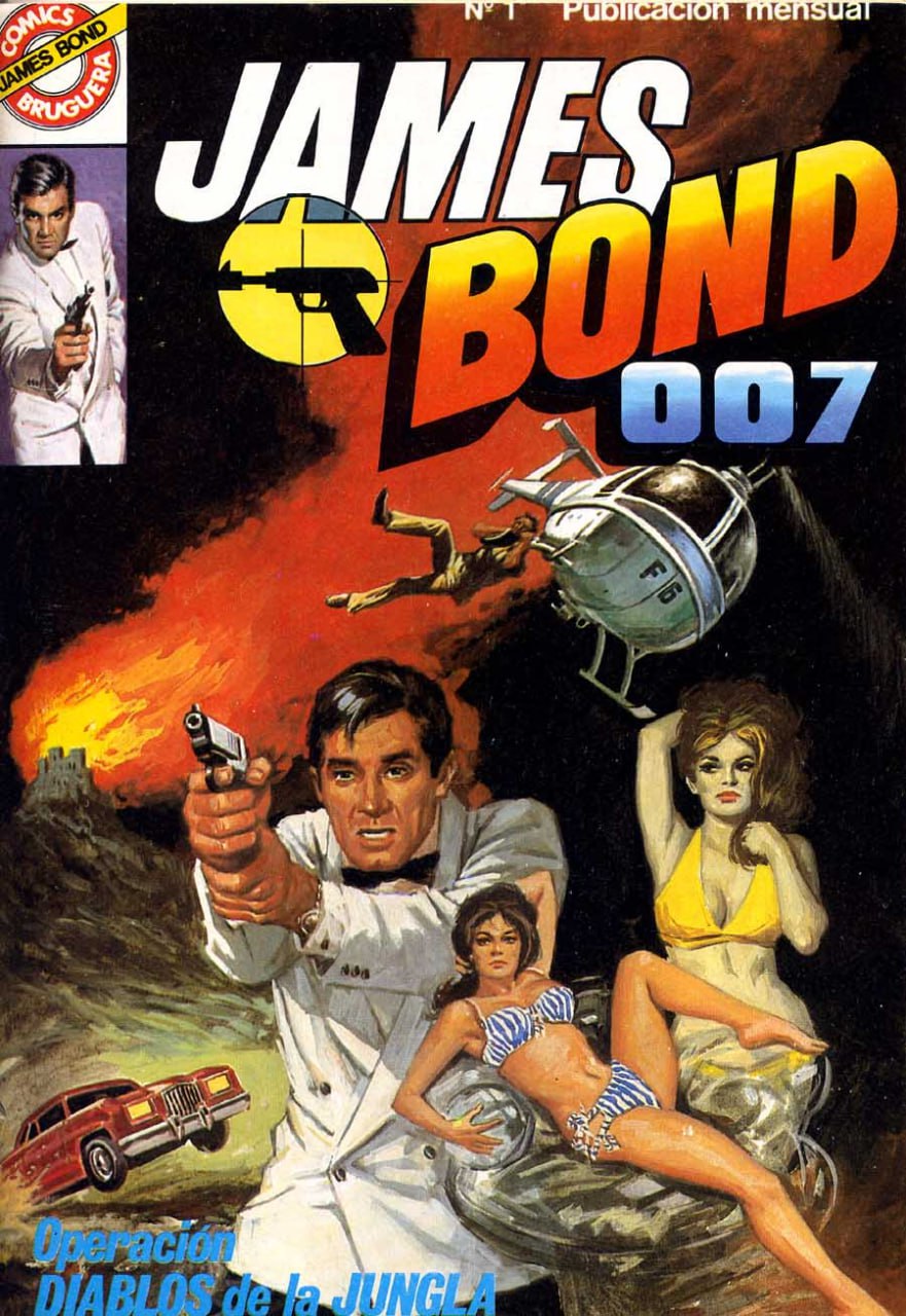 Portada ampliada de JAMES BOND