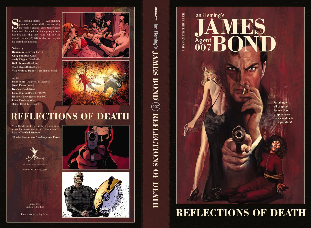 Portada ampliada de James Bond 007: Reflections of Death