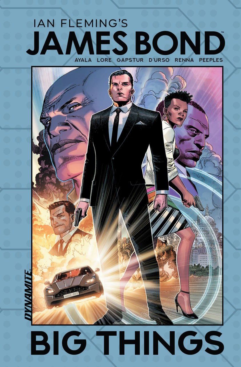 Portada ampliada de IAN FLEMING'S JAMES BOND BIG THINGS