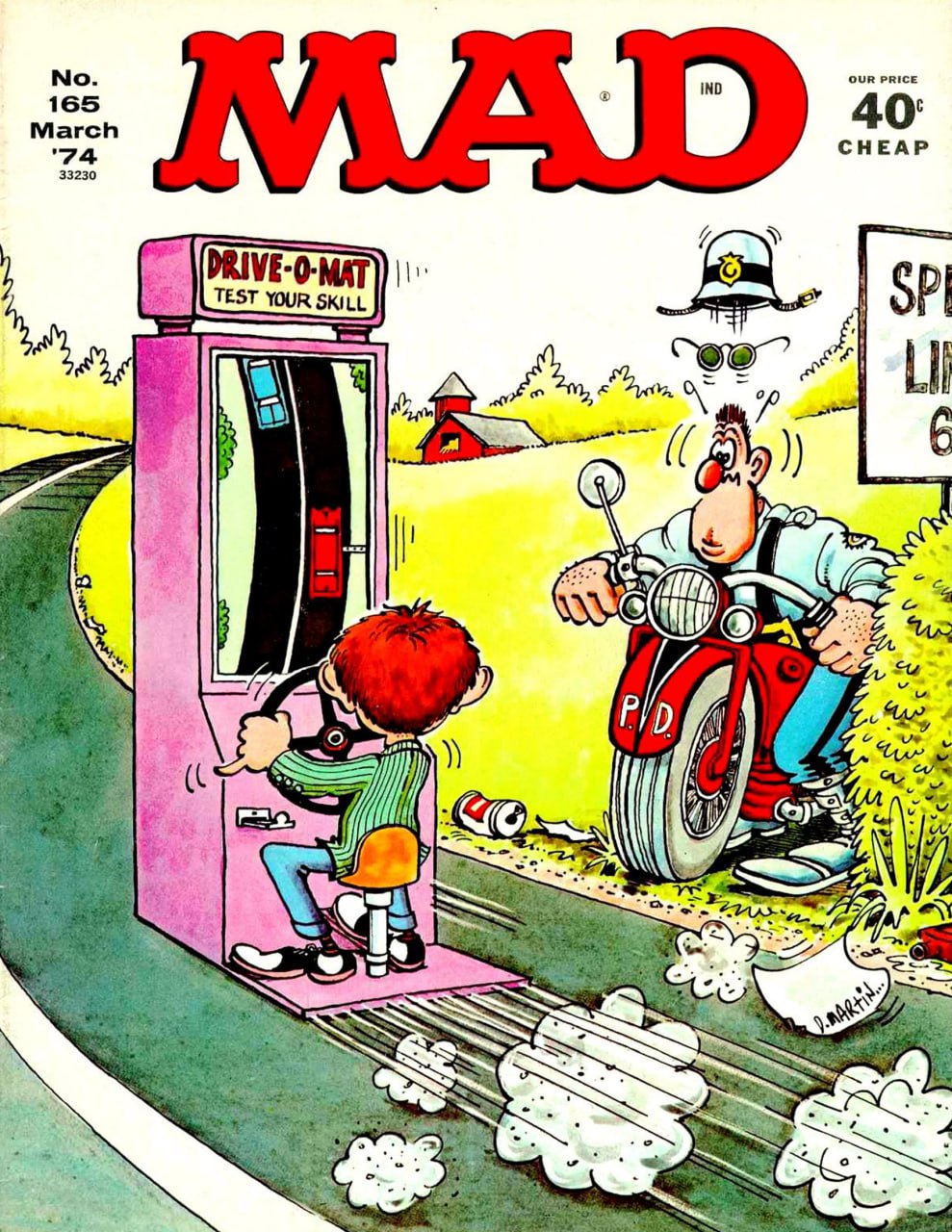 Portada ampliada de MAD