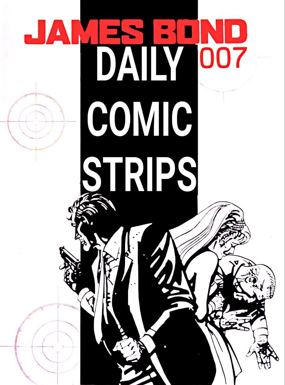 Portada ampliada de JAMES BOND DAILY COMIC STRIPS