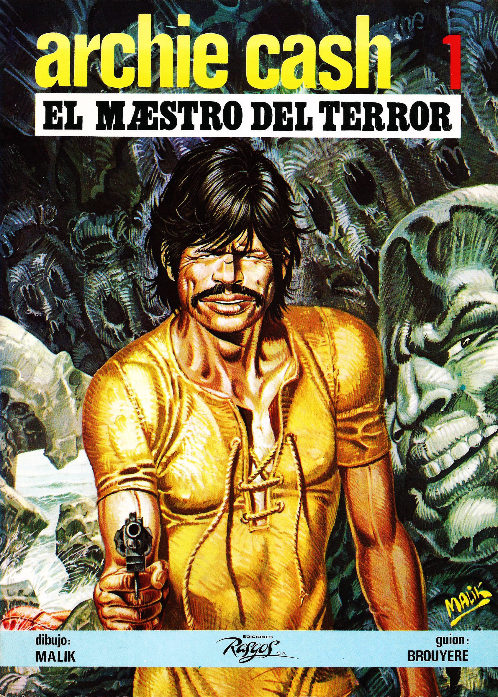 Portada ampliada de archi cash 1 EL MAESTRO DEL TERROR
