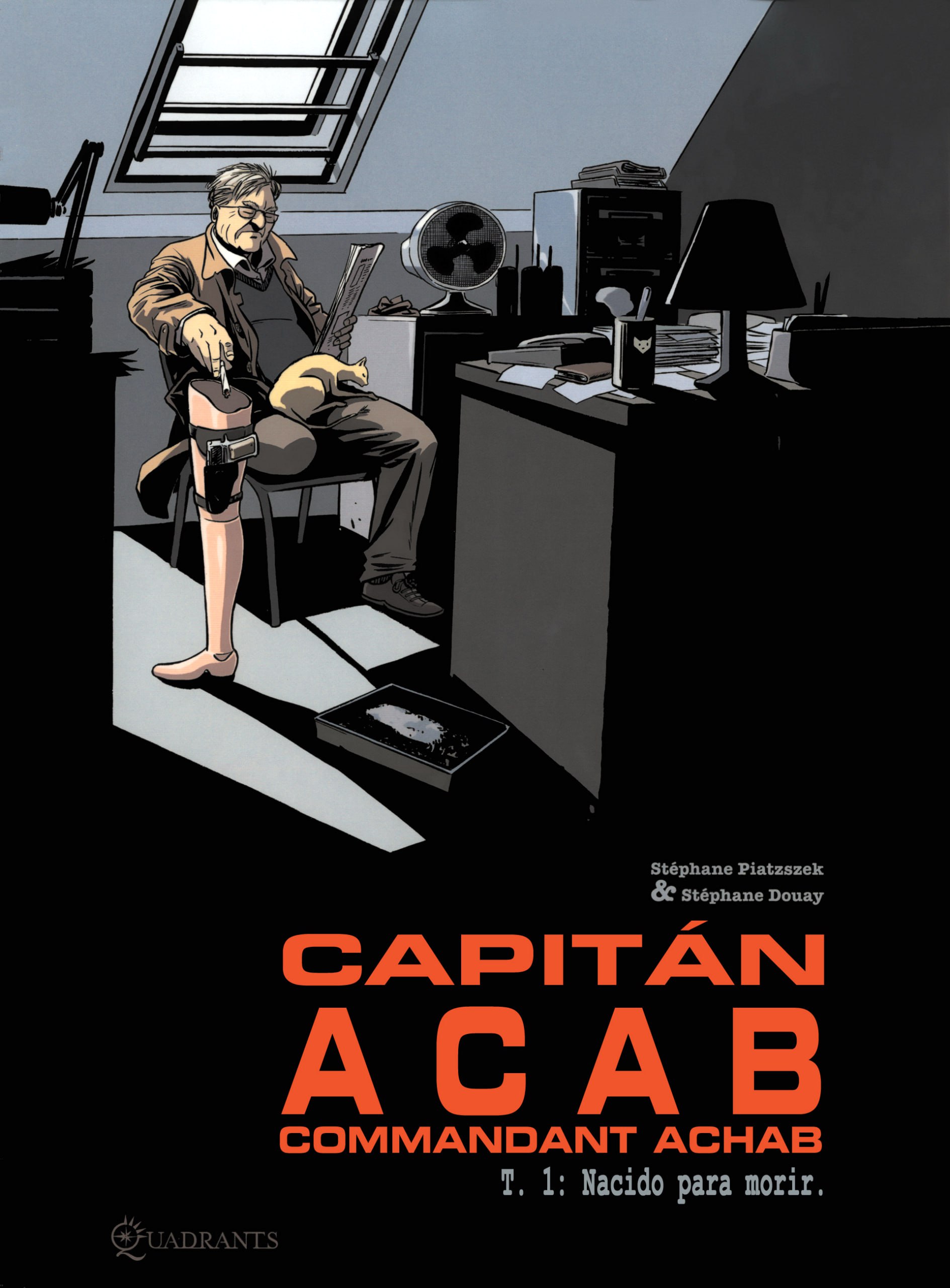 Portada ampliada de CAPITÁN ACAB COMMANDANT ACHAB