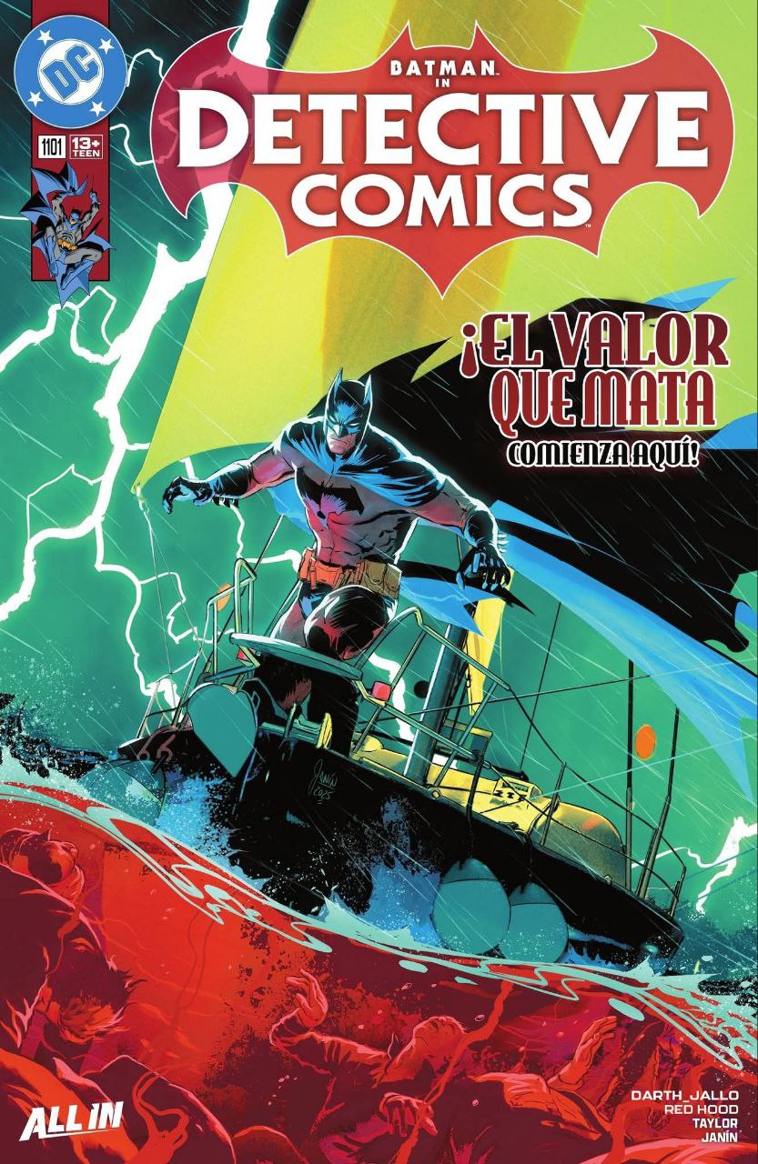 Portada ampliada de Detective Comics