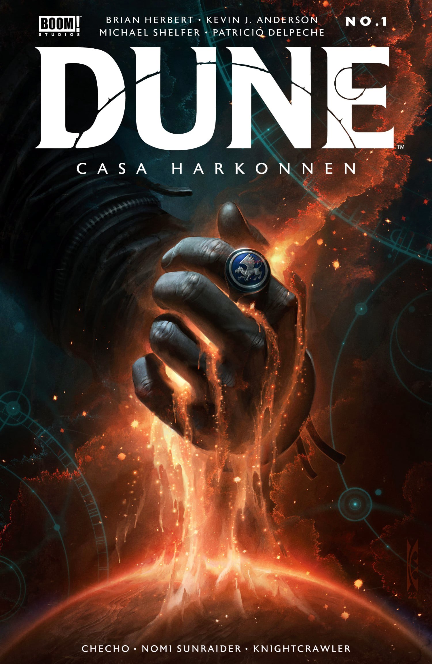 Portada ampliada de DUNE CASA HARKONNEN