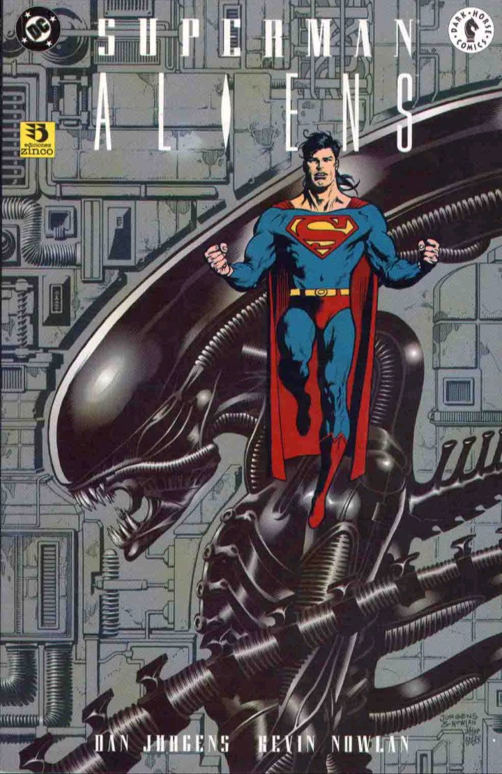 Portada ampliada de SUPERMAN ALIENS