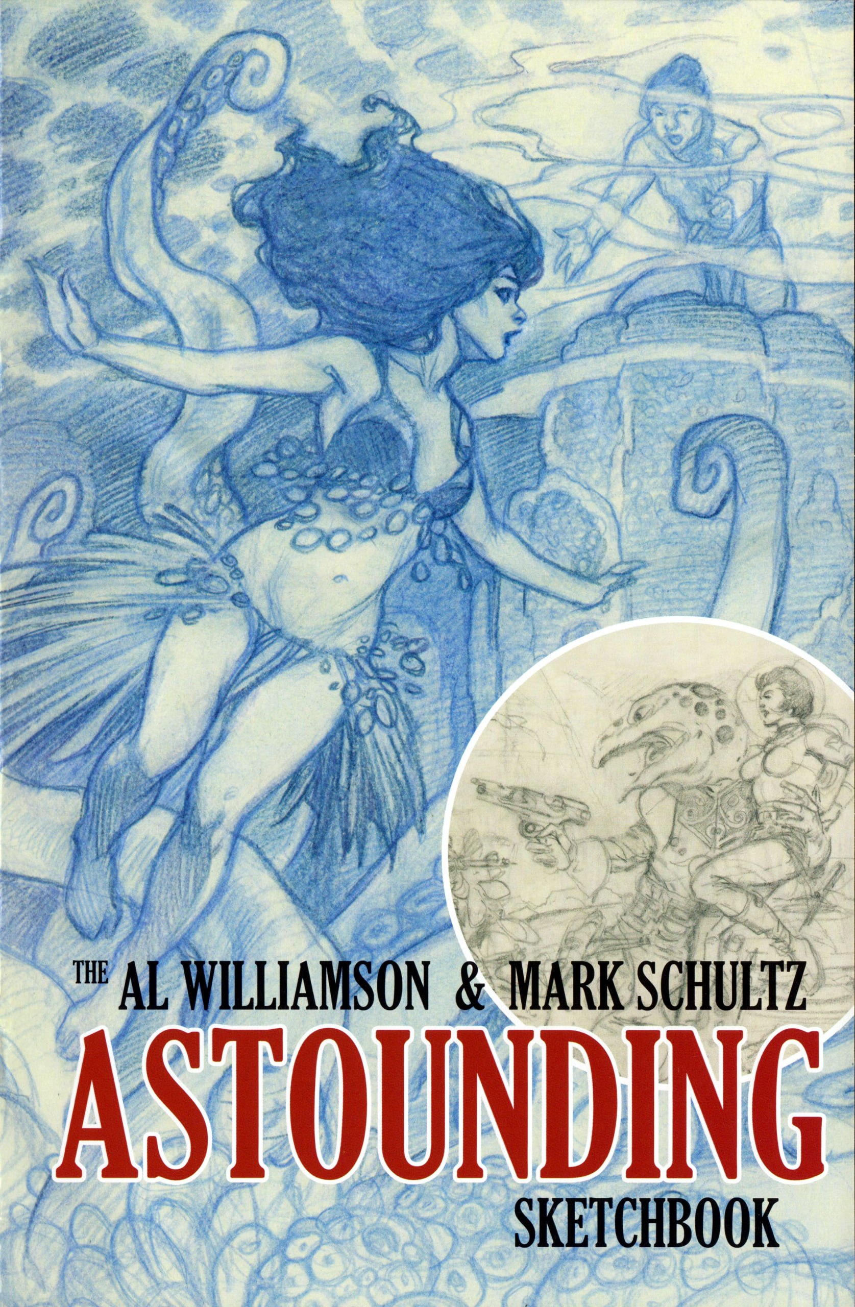 Portada ampliada de ASTOUNDING SKETCHBOOK