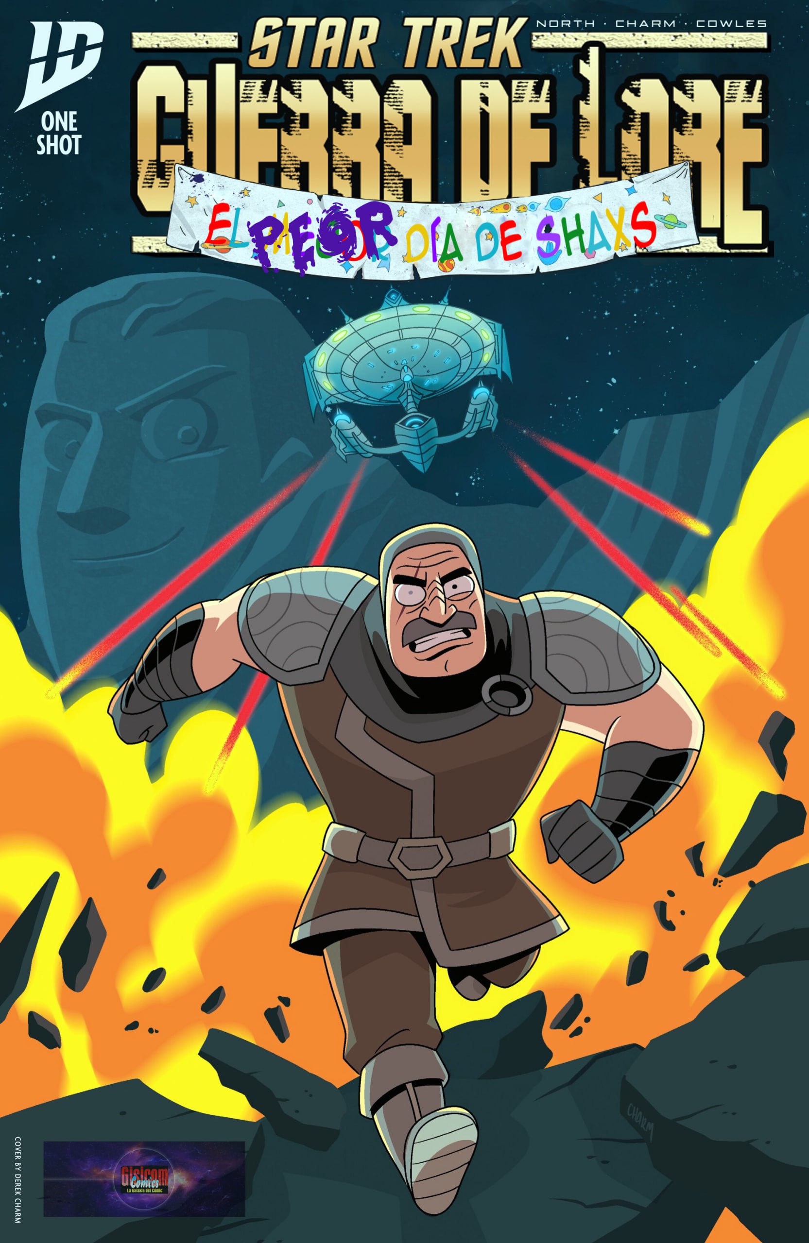 Portada ampliada de STAR TREK GUERRA DE LORE EL ERROR VIA DE SHAYS