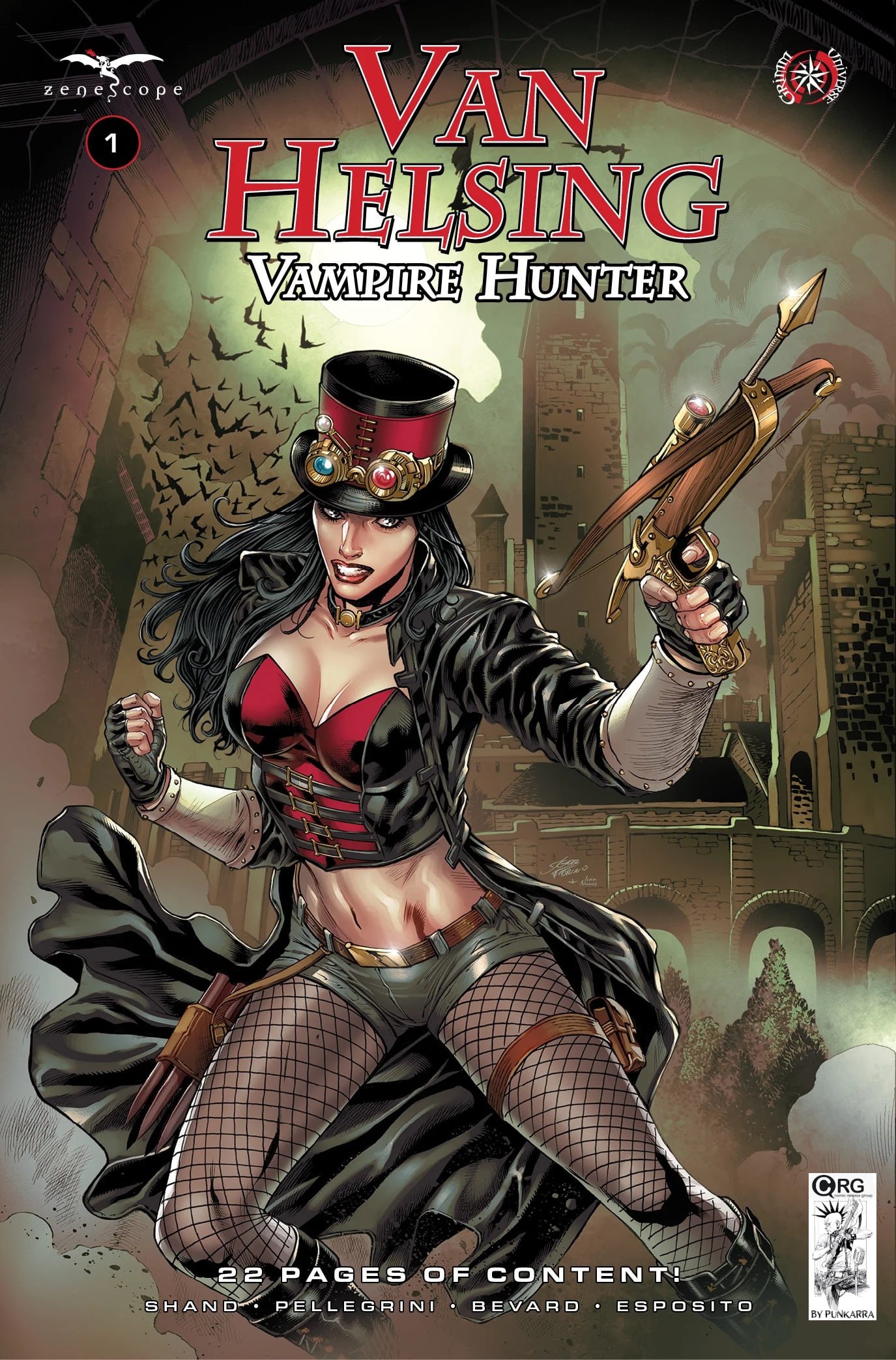 Portada ampliada de Van Helsing Vampire Hunter