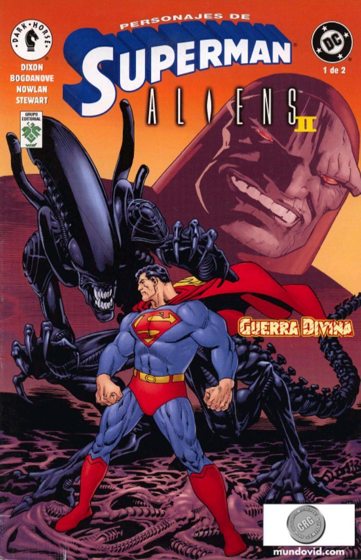 Portada ampliada de PERSONAJES DE SUPERMAN ALIENS II
