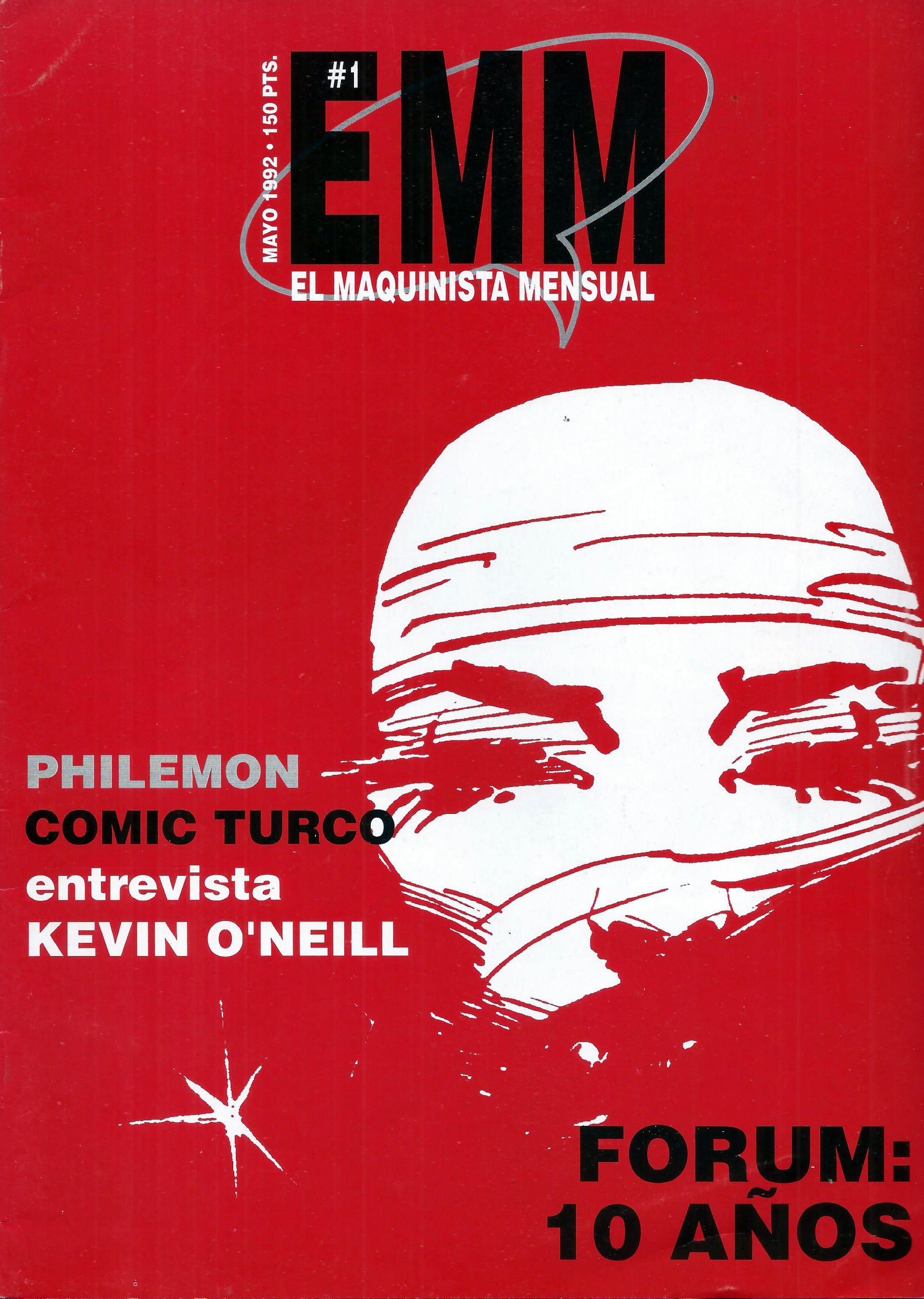 Portada ampliada de EL MAQUINISTA MENSUAL