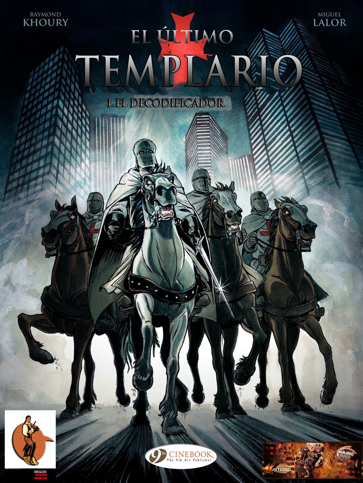 Portada ampliada de El último templario: El recolectador