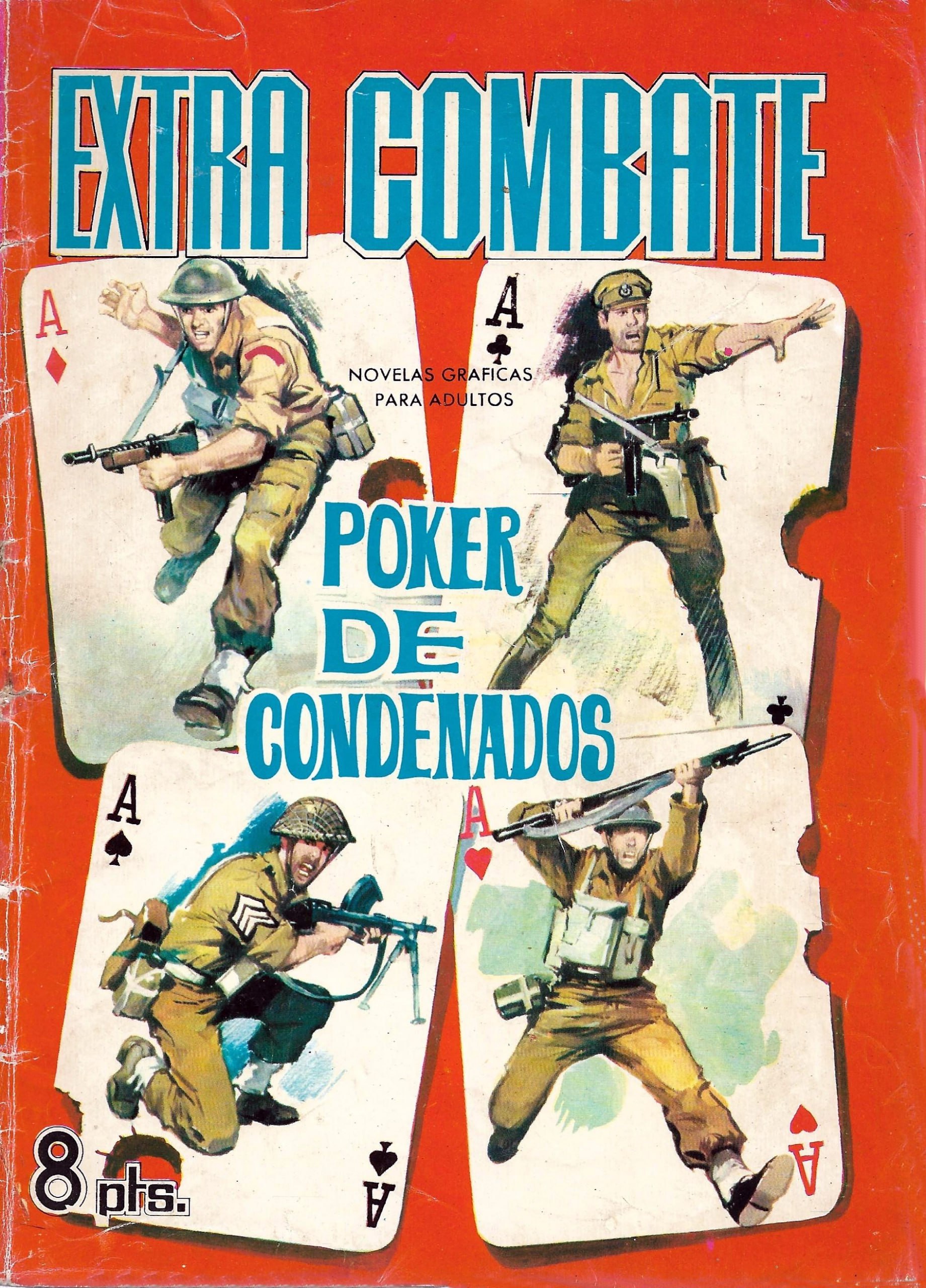 Portada ampliada de EXTRA COMBATE